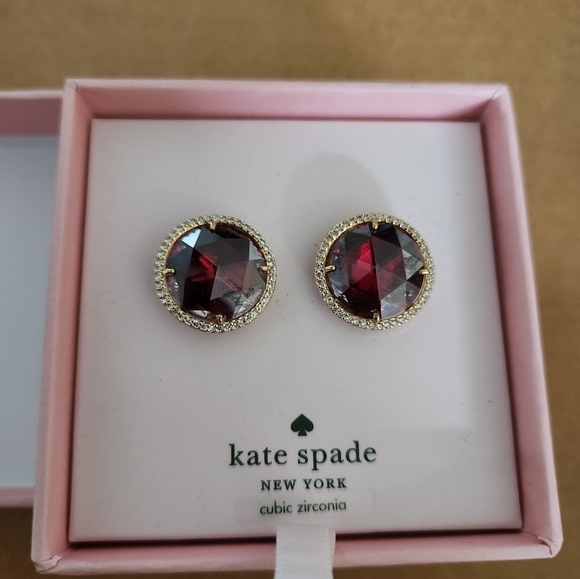 kate spade Jewelry - Kate Spade -That Sparkle Round Earrings